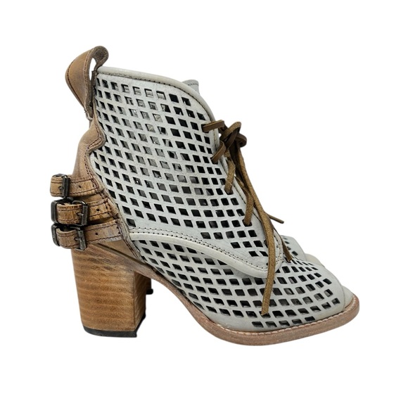 Freebird by Steven Tan and Gray Heeled Boots - Picture 2 of 11